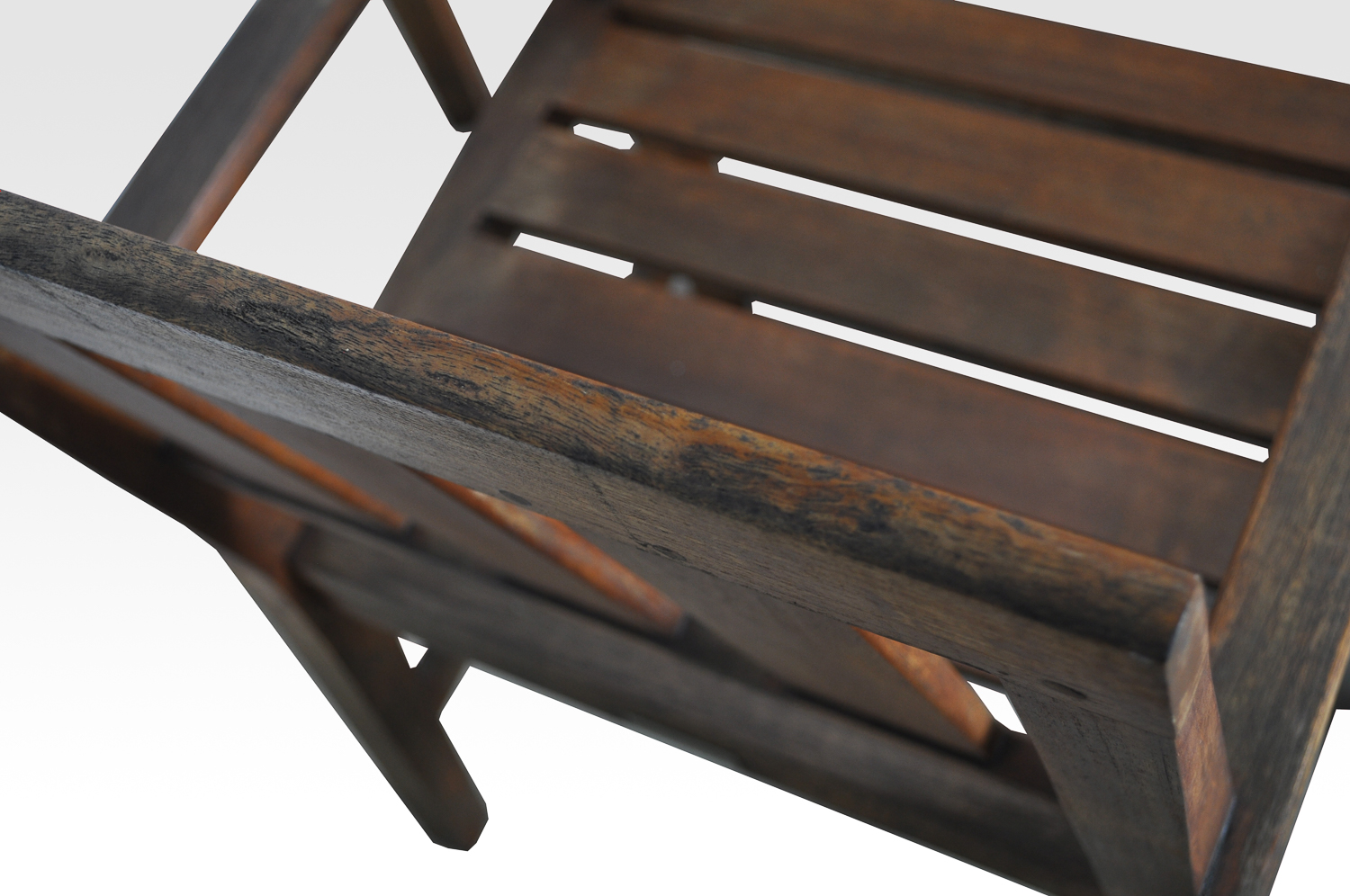 Restoration Hardware Teak Table With Matching Chairs and Umbrella