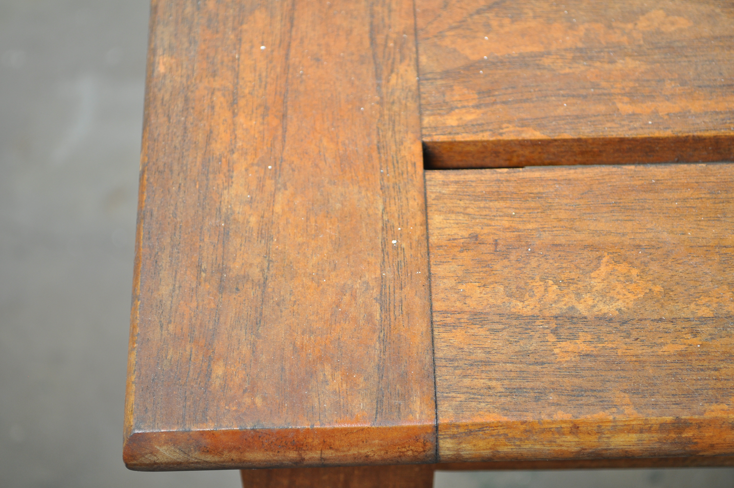 Restoration Hardware Teak Table With Matching Chairs and Umbrella