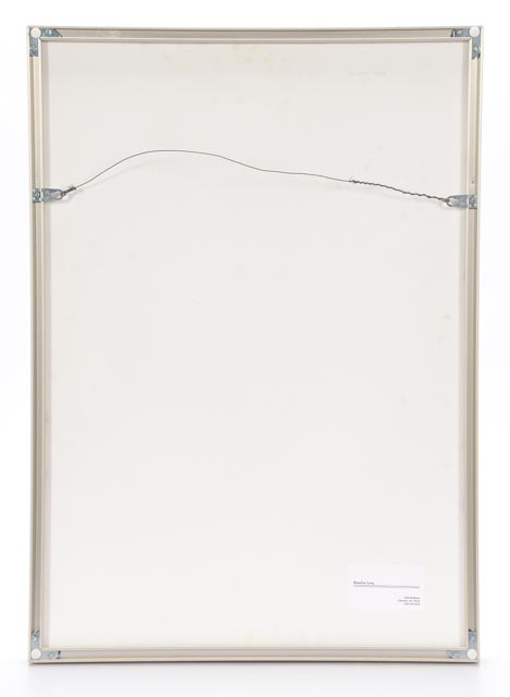 Harolyn Long Raku Fired Framed Stoneware Sculpture