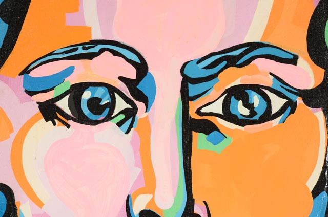 Ivan Jenson Original Oil Painting on Canvas "Pretty Boy Troy"