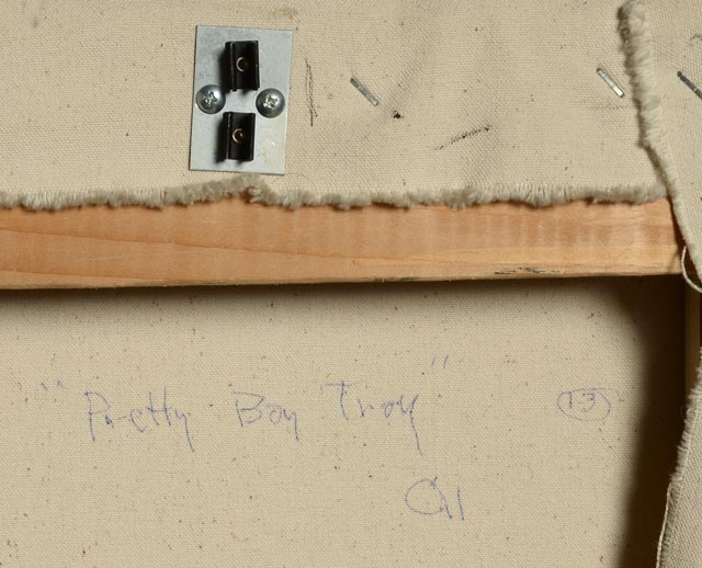 Ivan Jenson Original Oil Painting on Canvas "Pretty Boy Troy"