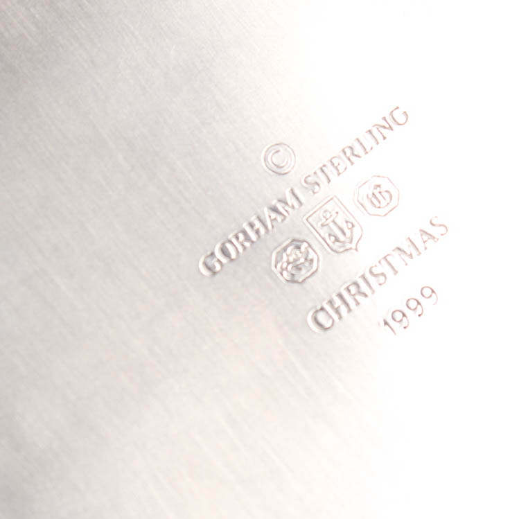 Sterling Silver Gorham Christmas Ornaments