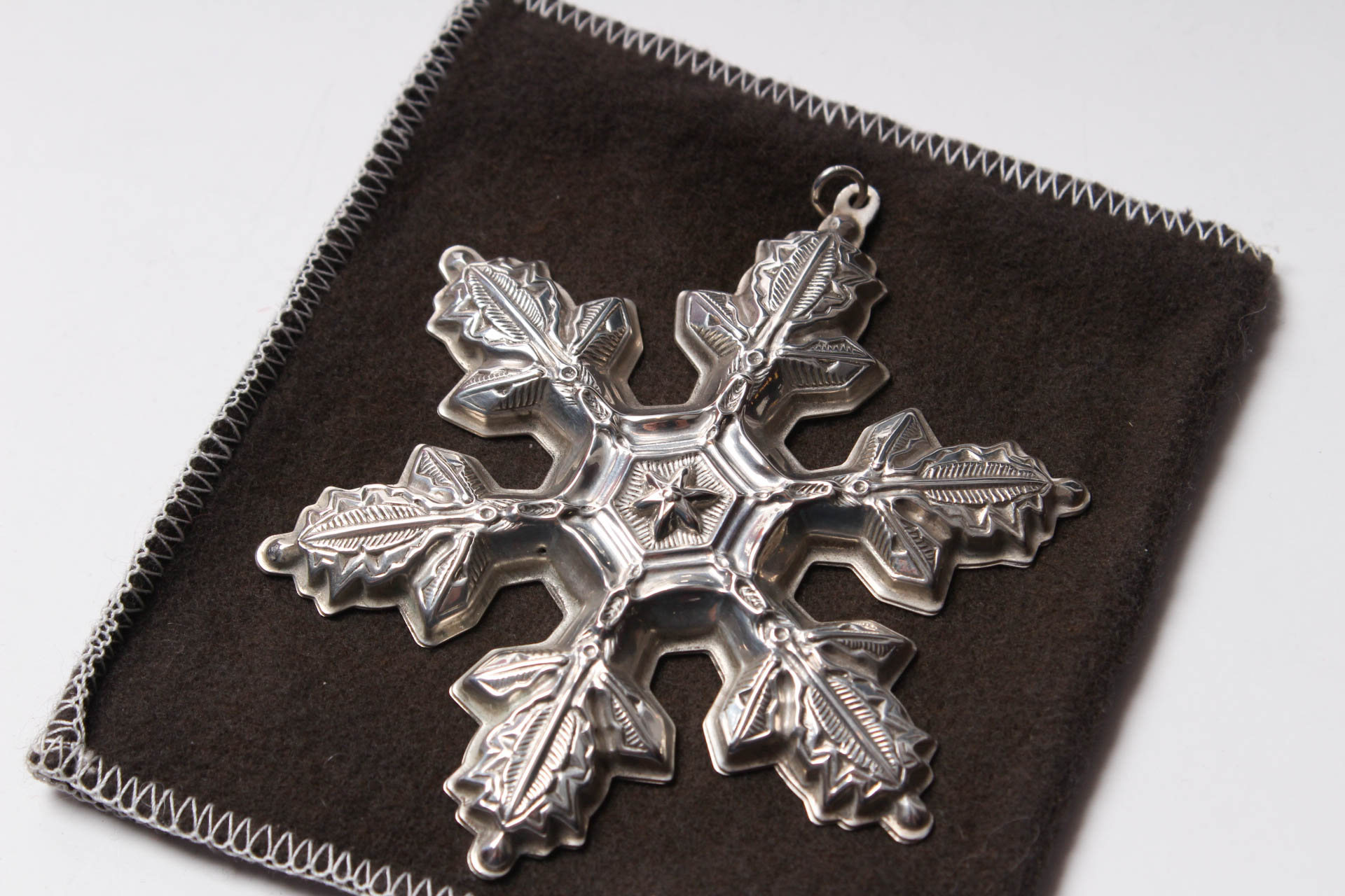 Sterling Silver Gorham Christmas Ornaments