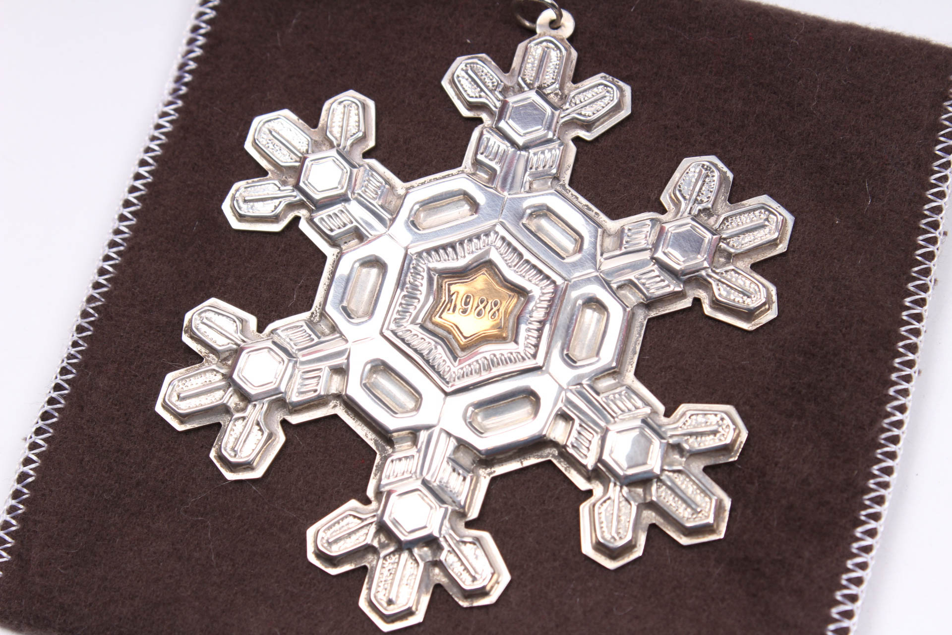 Sterling Silver Gorham Christmas Ornaments