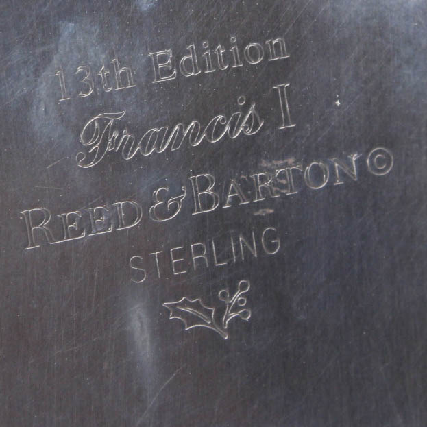 Sterling Silver Reed & Barton Christmas Ornaments