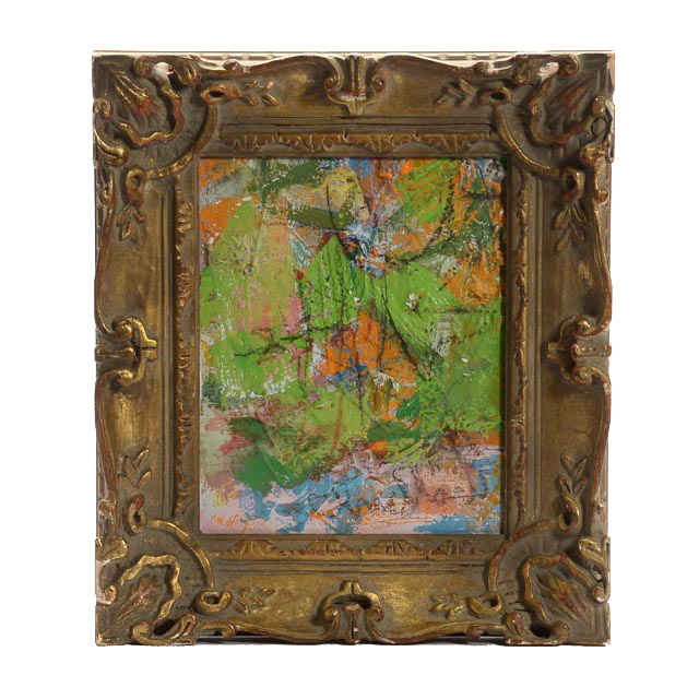 Paul Chidlaw Original Mixed Media Abstract Painting on Panel