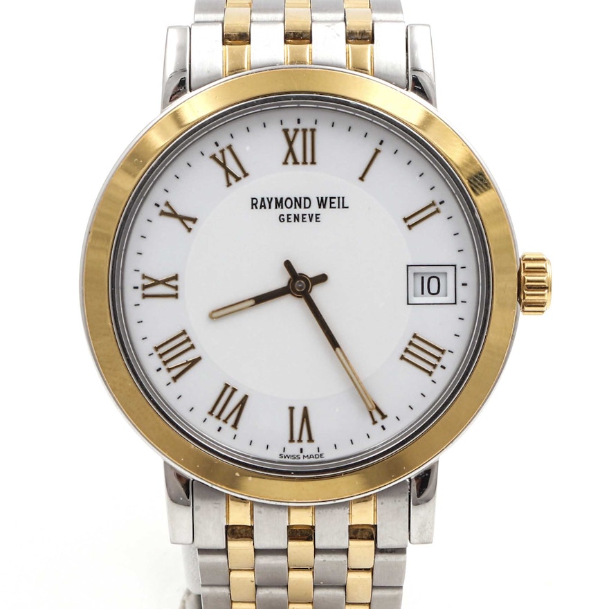 Men's Raymond Weil Geneve Two-Toned Wristwatch