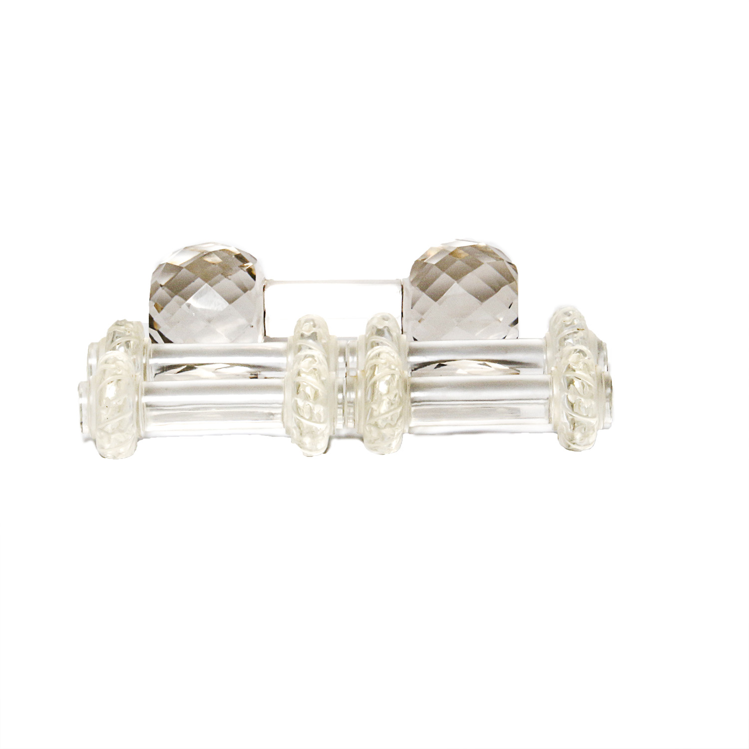 Four Lalique Knife Rests and Large Knife Rest