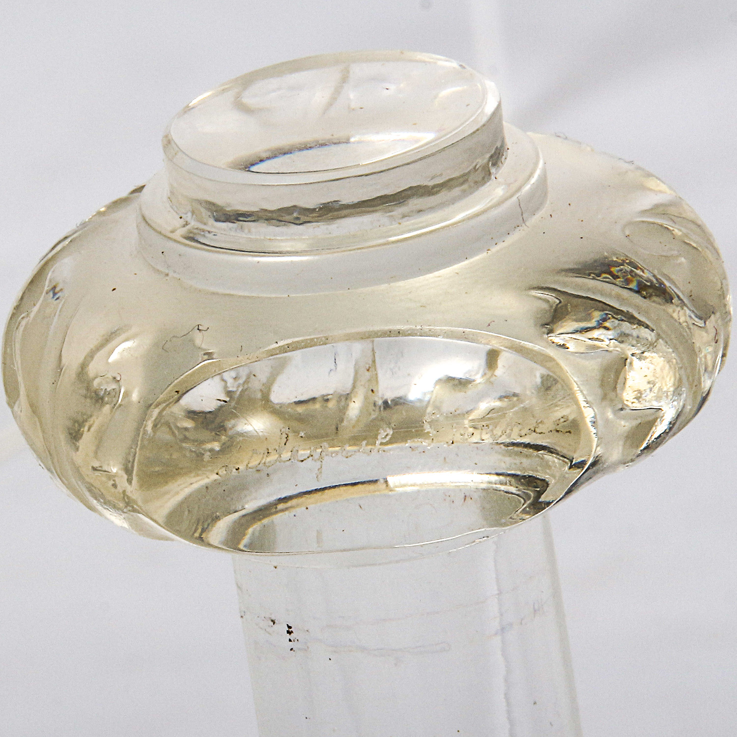 Four Lalique Knife Rests and Large Knife Rest