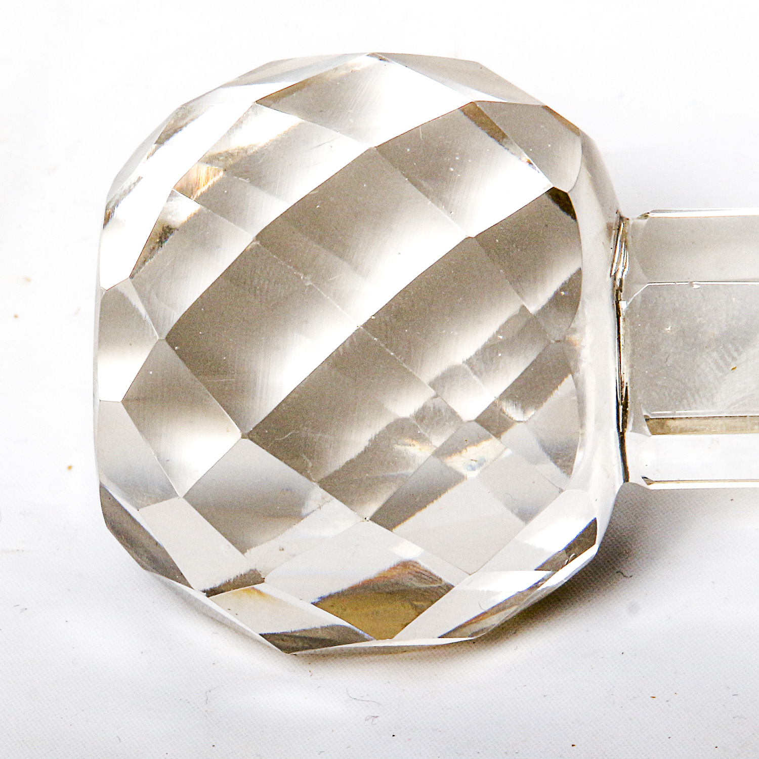 Four Lalique Knife Rests and Large Knife Rest