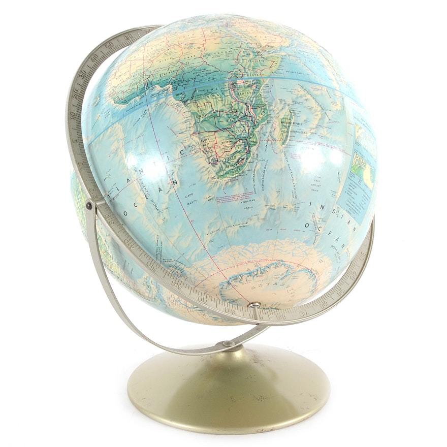 Rand McNally "World Portrait" Globe