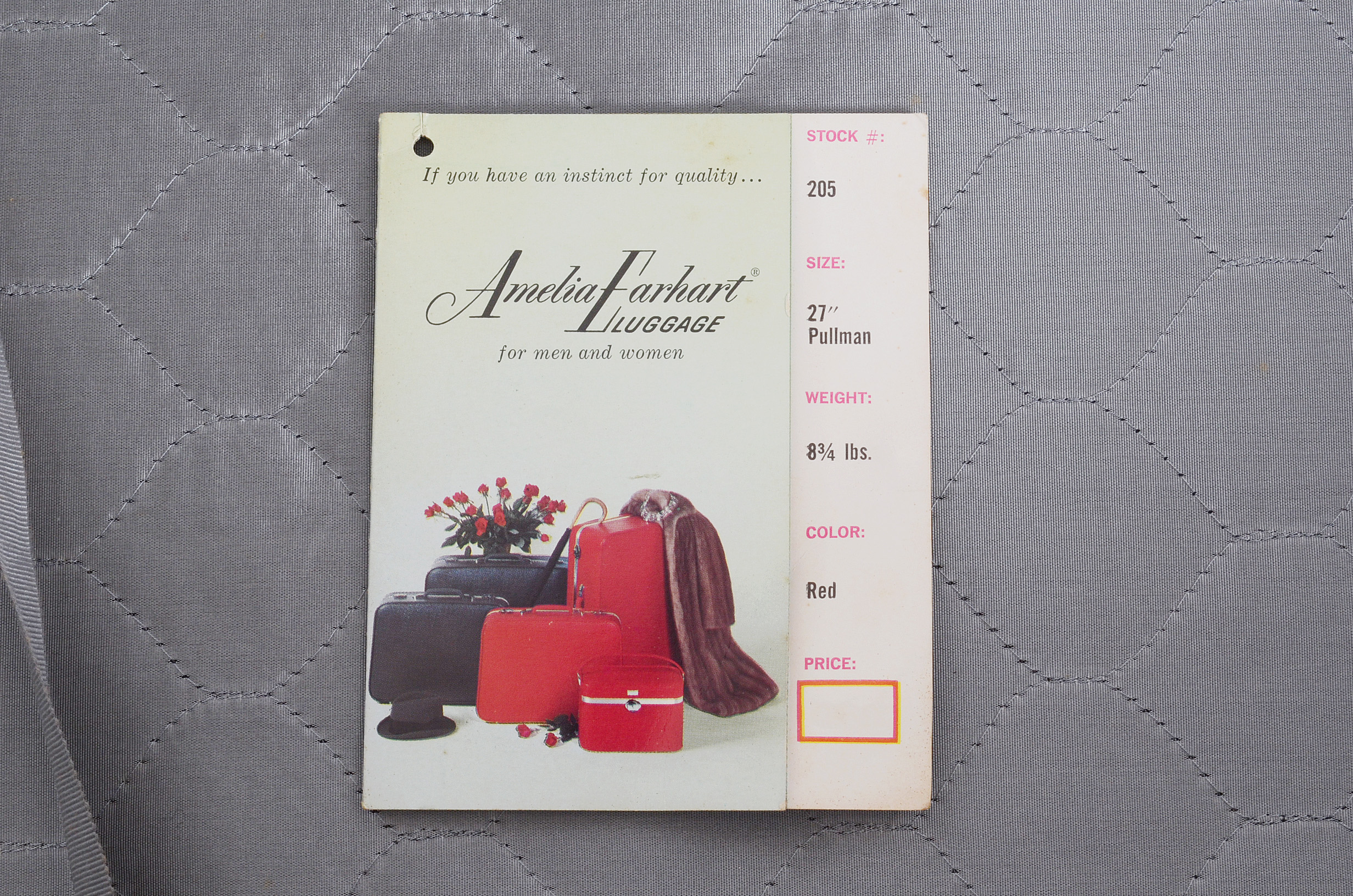 Set of Vintage "Amelia Earhart" Luggage