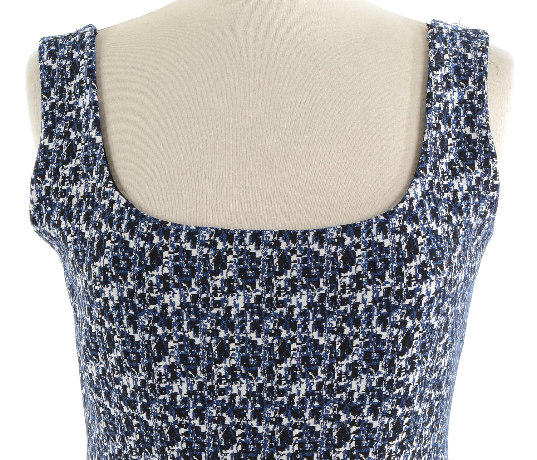 Prada Abstracted Print Dress