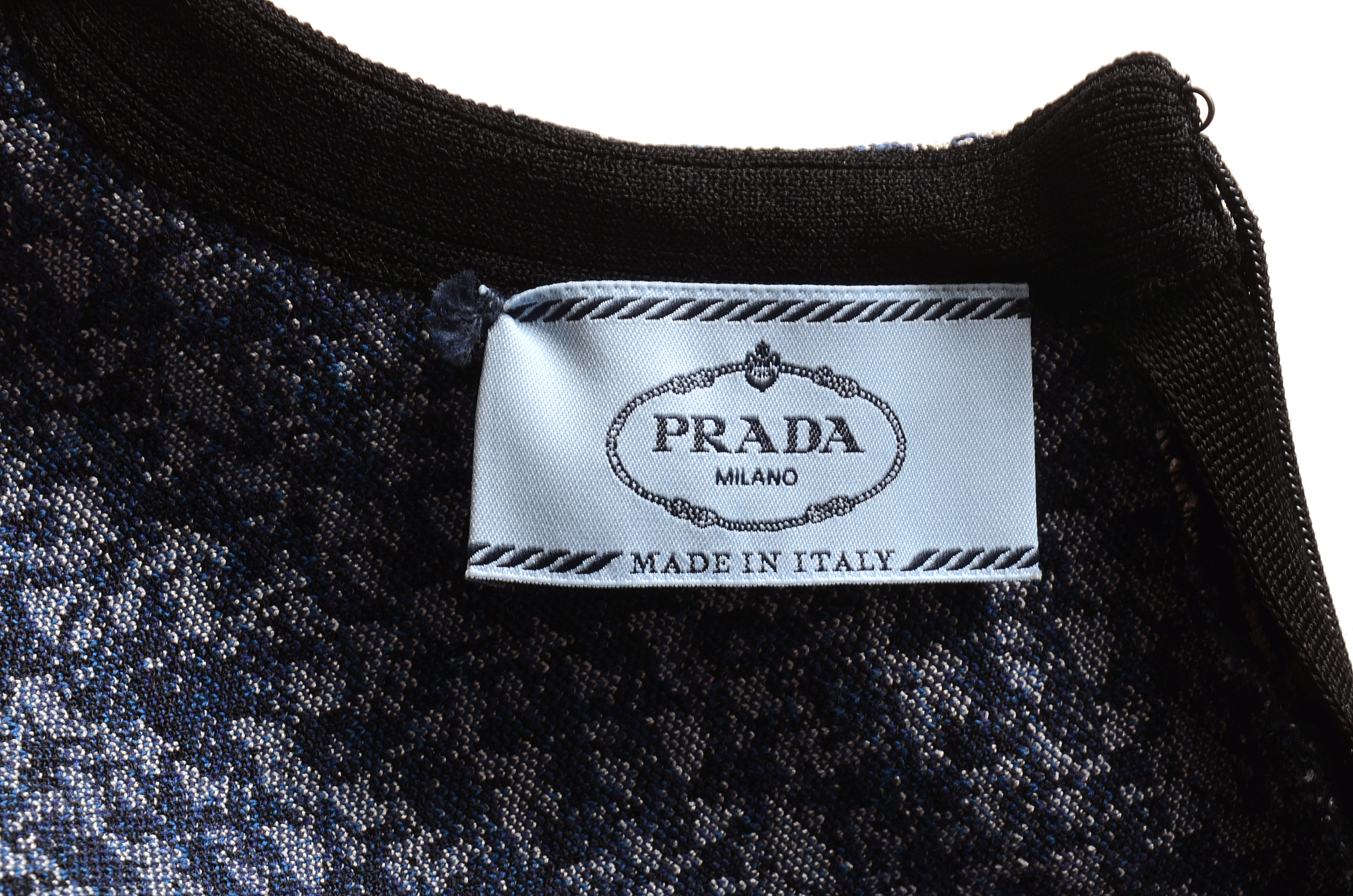 Prada Abstracted Print Dress