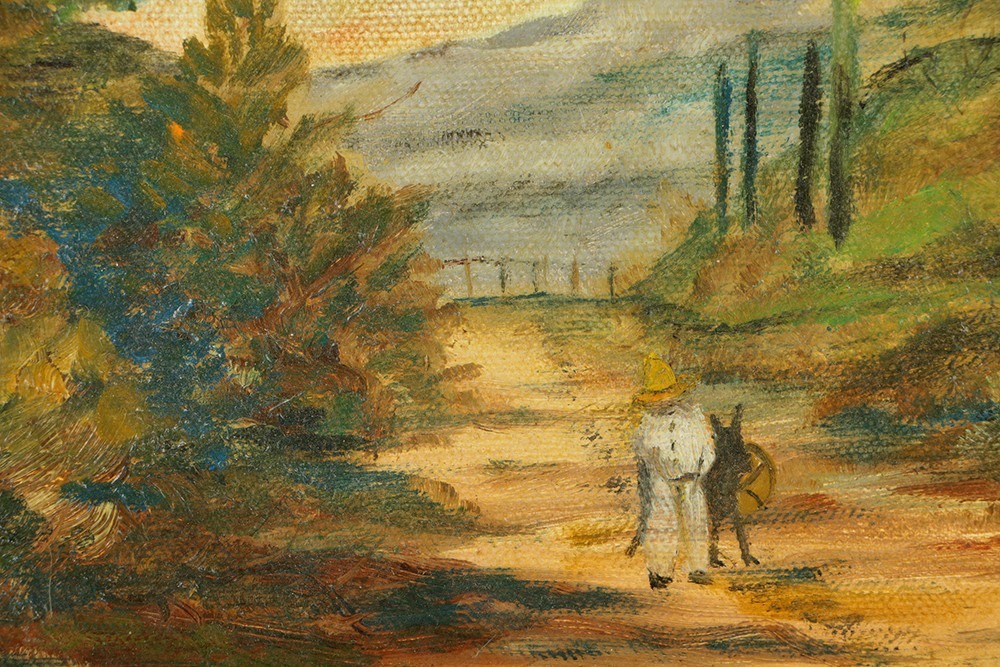 Myke Morton Oil Painting on Canvas "Durango Mexico Alpa Pass"