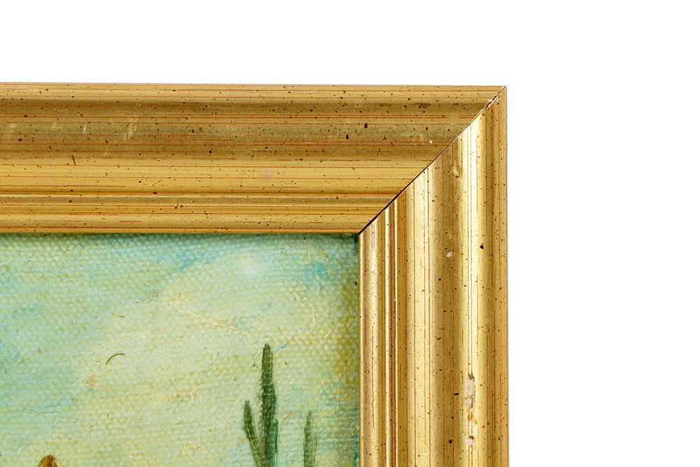 Myke Morton Oil Painting on Canvas "Durango Mexico Alpa Pass"