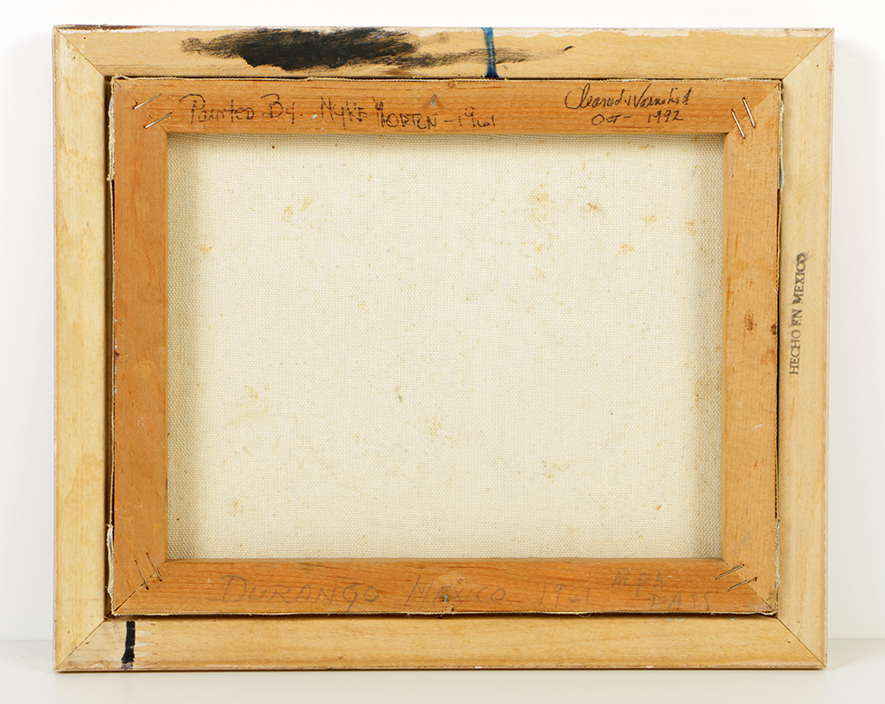 Myke Morton Oil Painting on Canvas "Durango Mexico Alpa Pass"