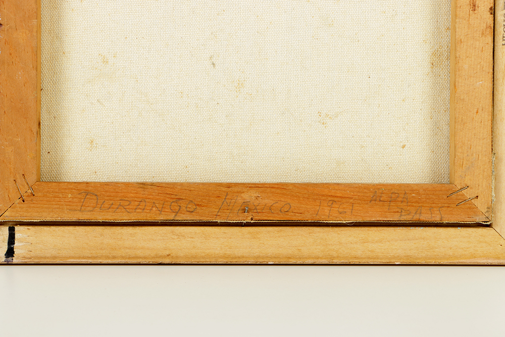 Myke Morton Oil Painting on Canvas "Durango Mexico Alpa Pass"