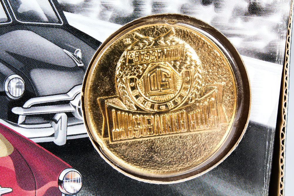 1949 Oldsmovile Rocket 88 Die-Cast Replica Bank with NASCAR CoA