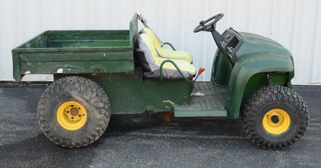 John Deere Gator 4x2 with Snow Blade
