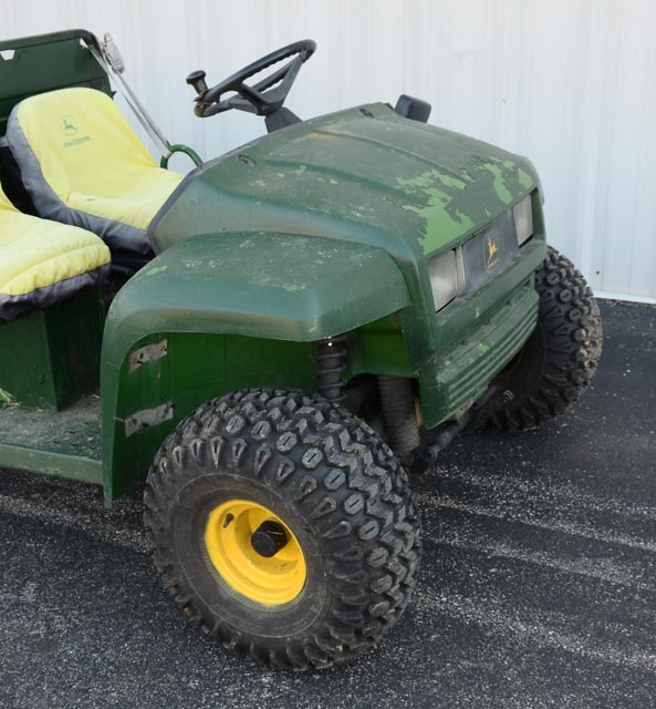 John Deere Gator 4x2 with Snow Blade