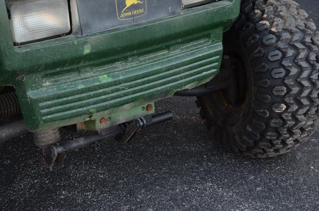 John Deere Gator 4x2 with Snow Blade