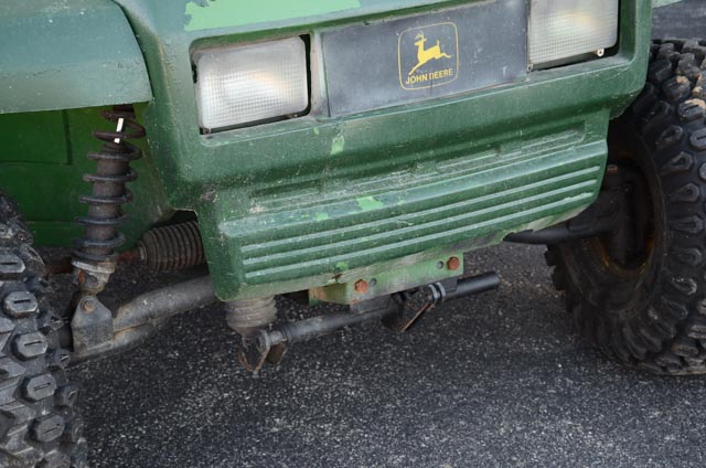 John Deere Gator 4x2 with Snow Blade