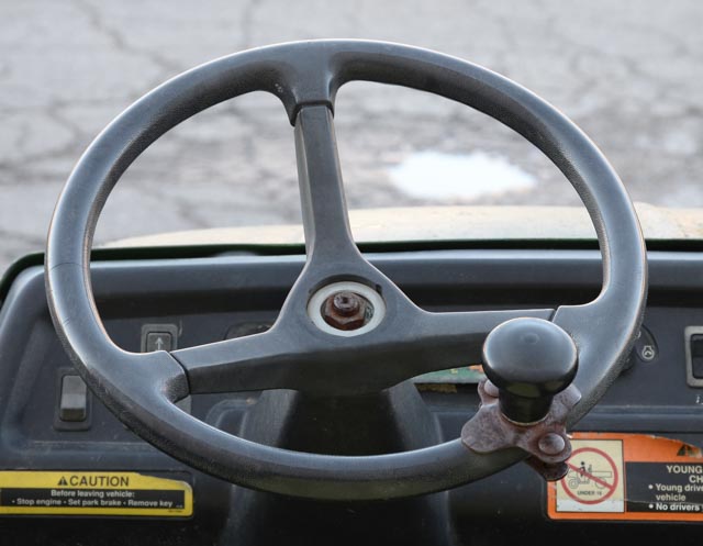 John Deere Gator 4x2 with Snow Blade