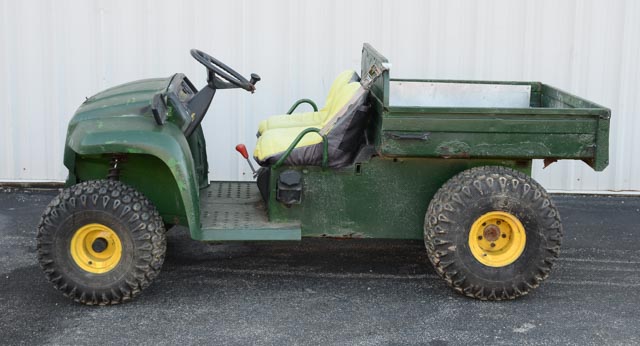 John Deere Gator 4x2 with Snow Blade