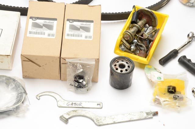 John Deere Gator 4x2 with Snow Blade