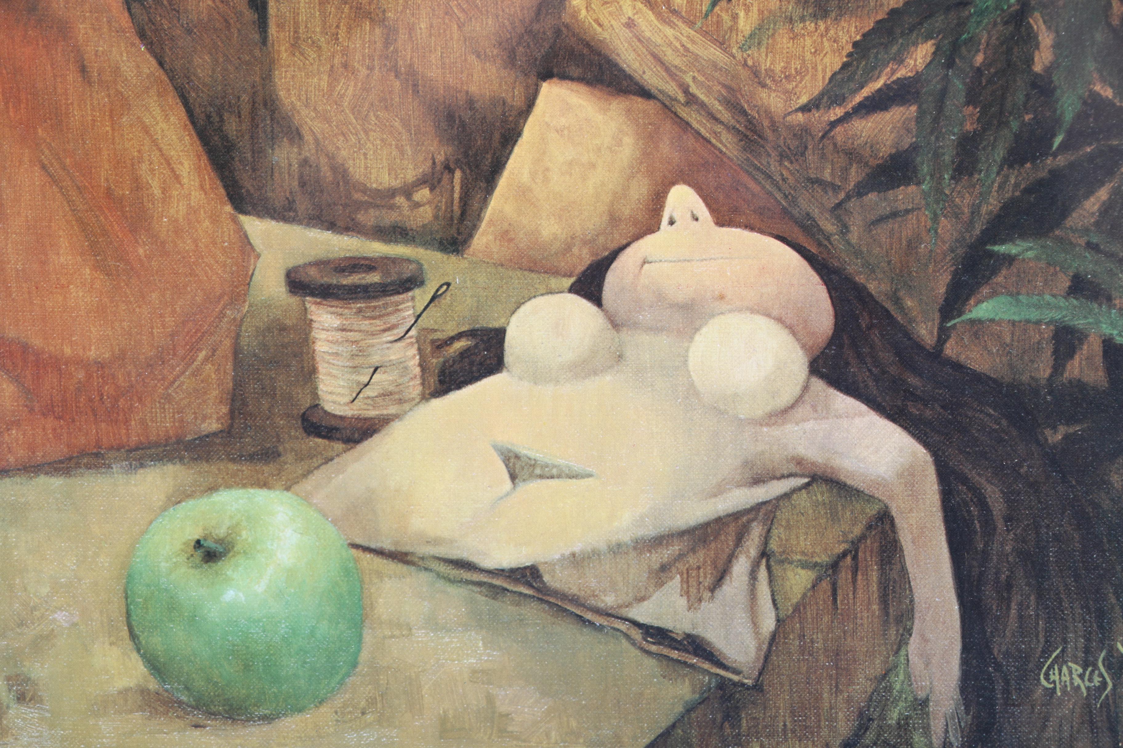 Charles Bragg Offset Lithograph Poster "The Sixth Day"