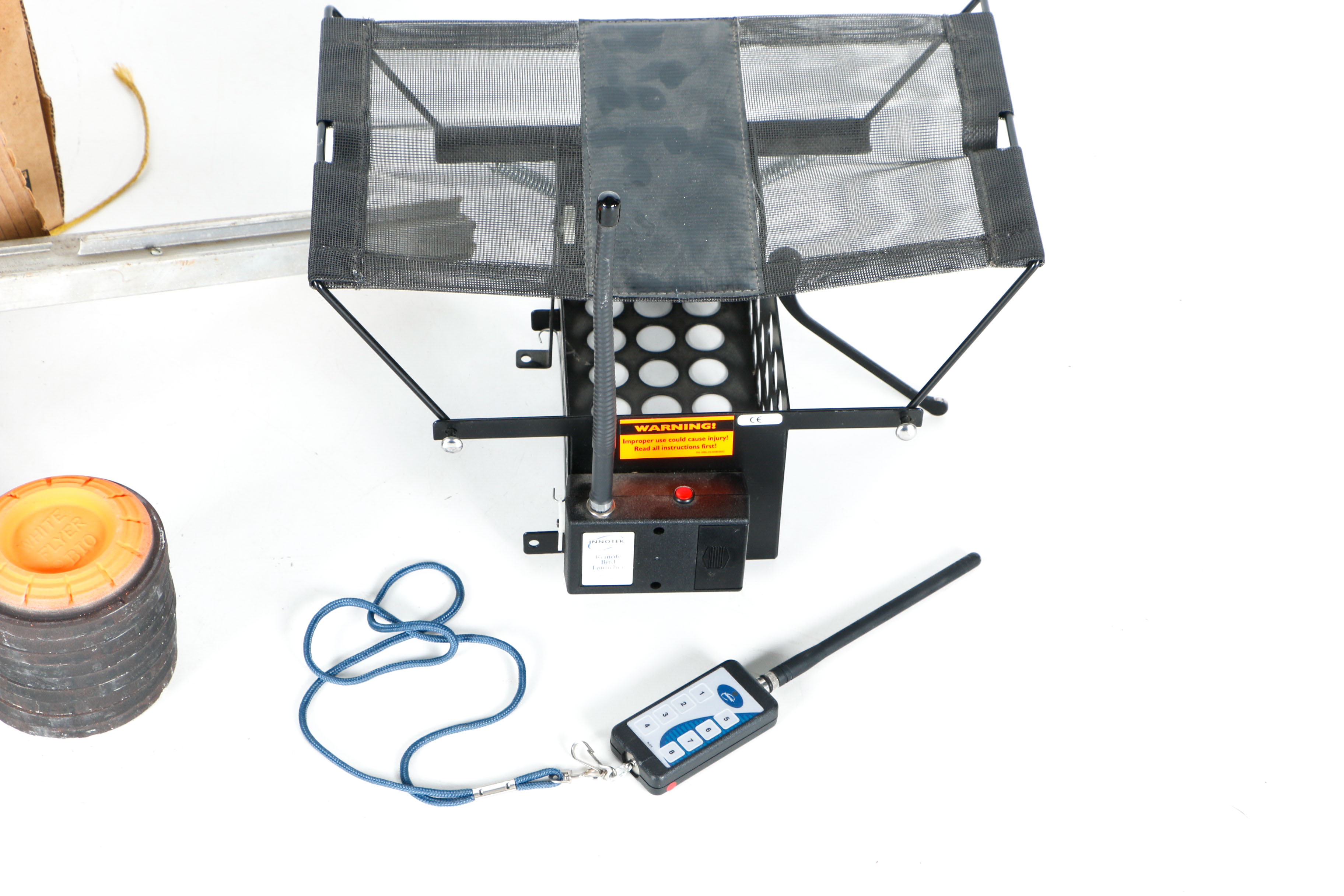 Skeet Shooter with Discs and Bird Launcher