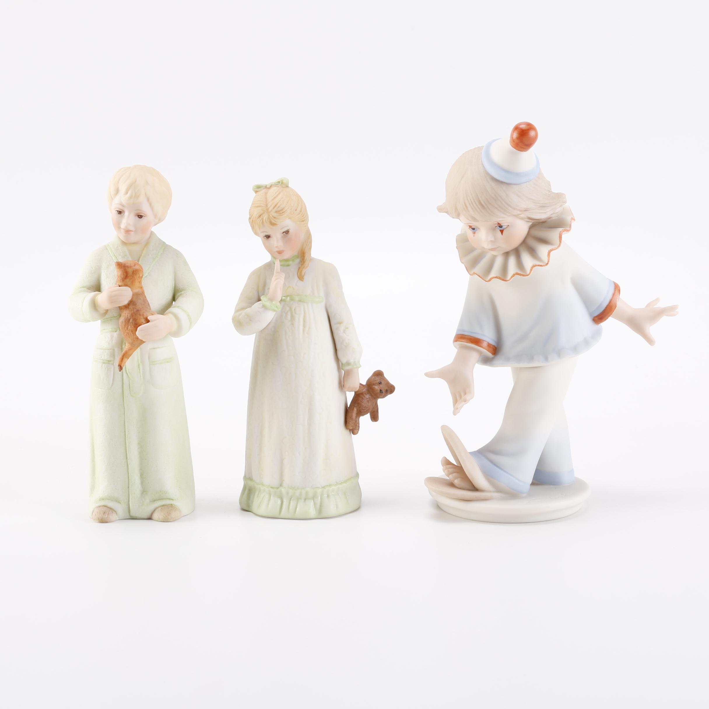 1980s Goebel Limited Edition Porcelain Figurines