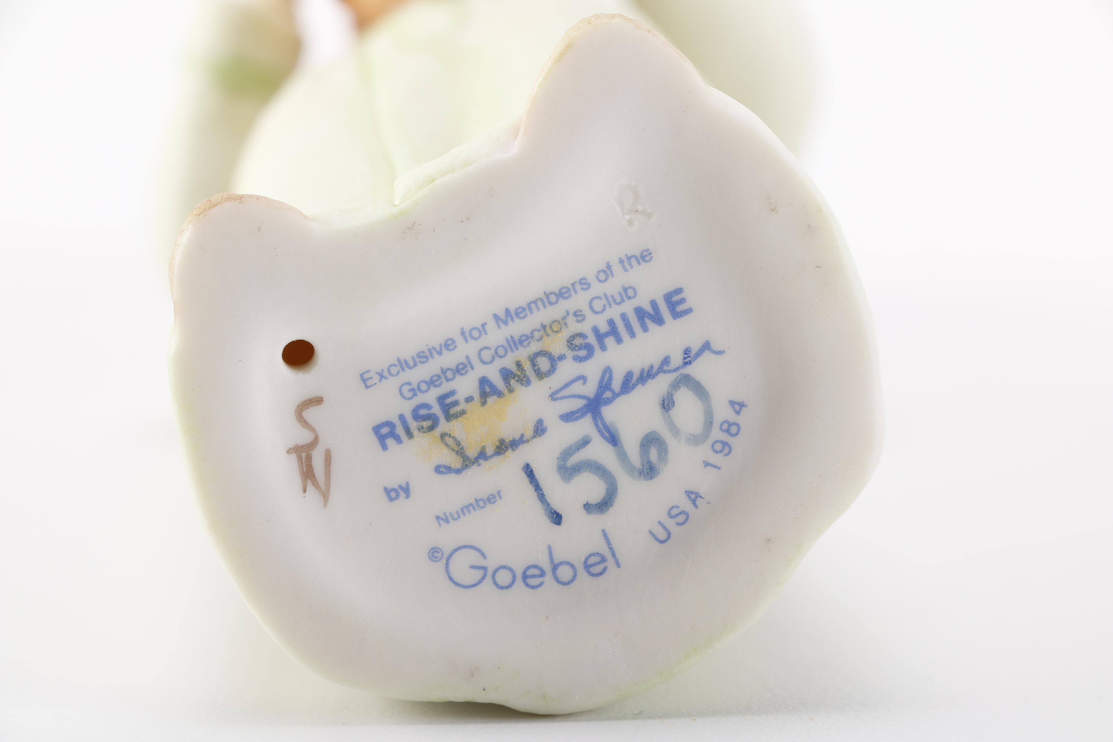 1980s Goebel Limited Edition Porcelain Figurines