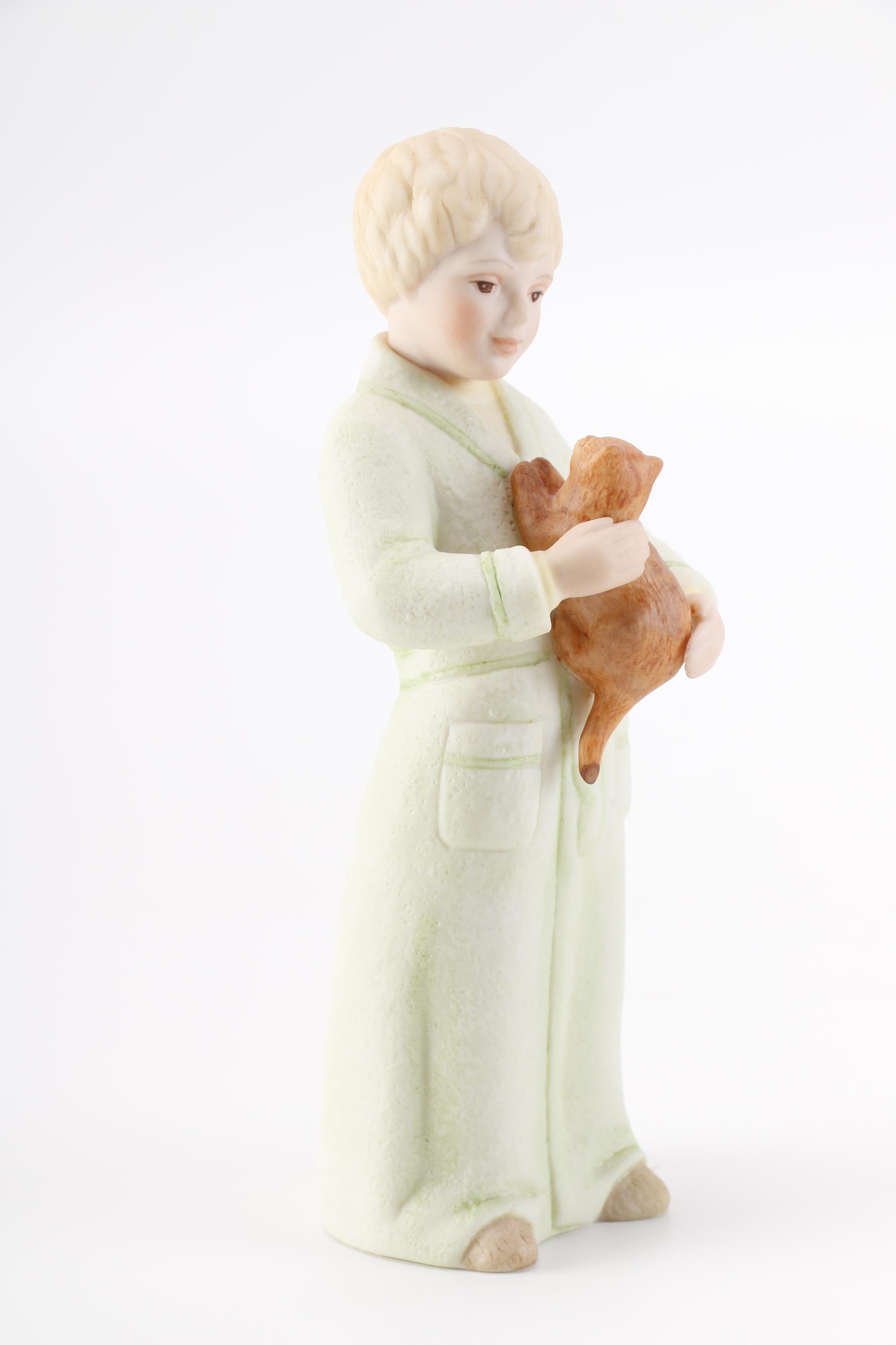 1980s Goebel Limited Edition Porcelain Figurines