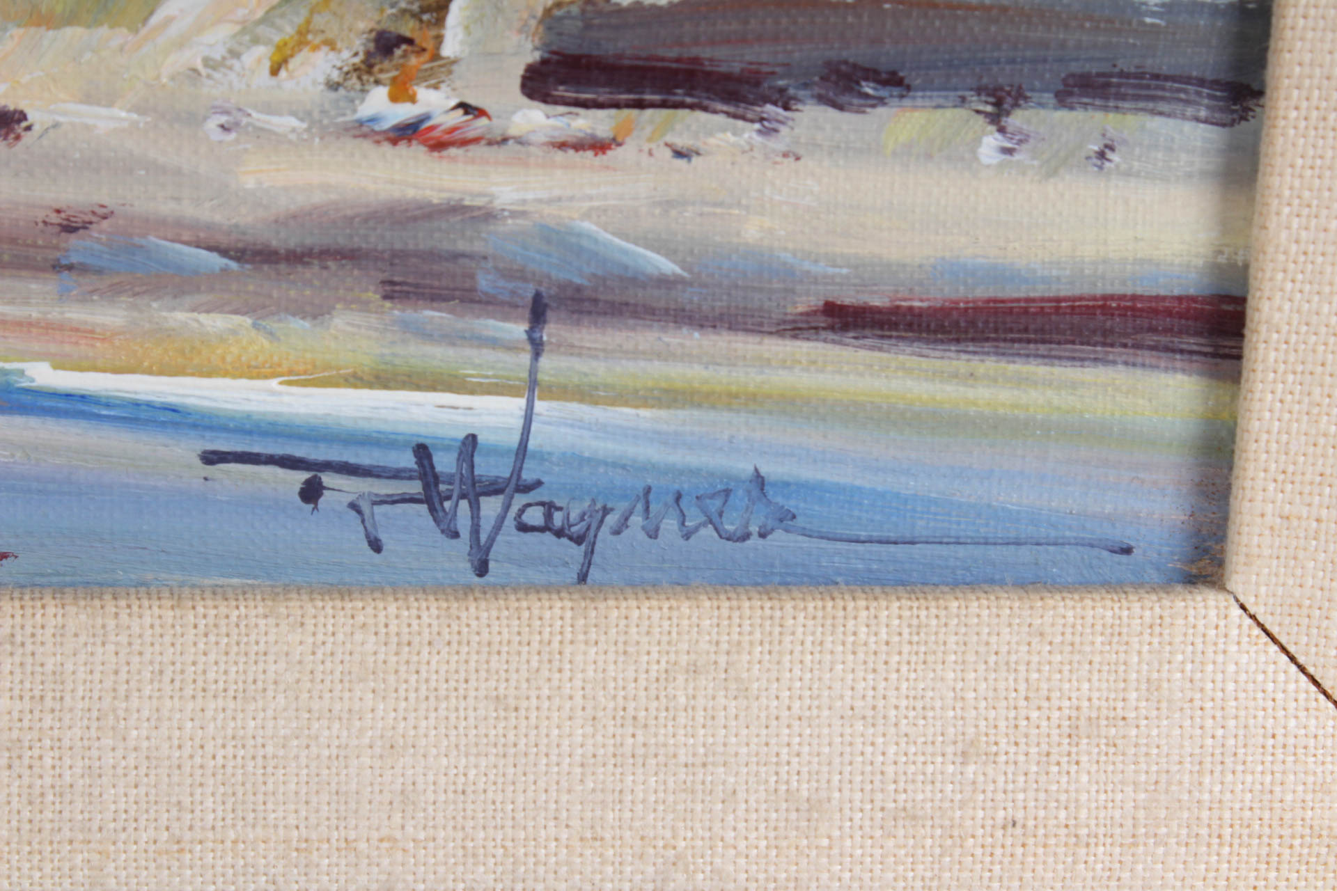 Richard Wagner Oil Painting "Old Shallowford Store"