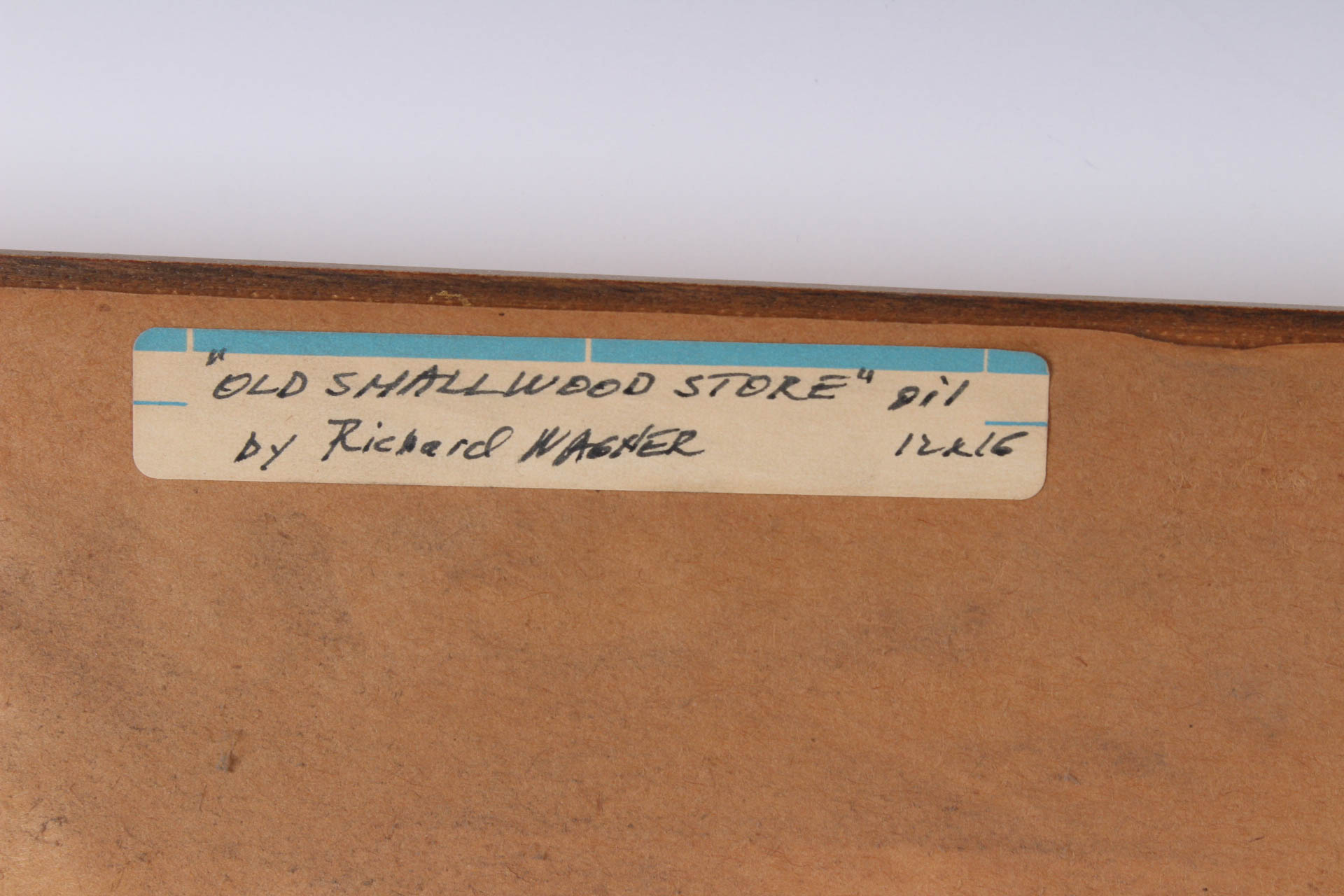 Richard Wagner Oil Painting "Old Shallowford Store"