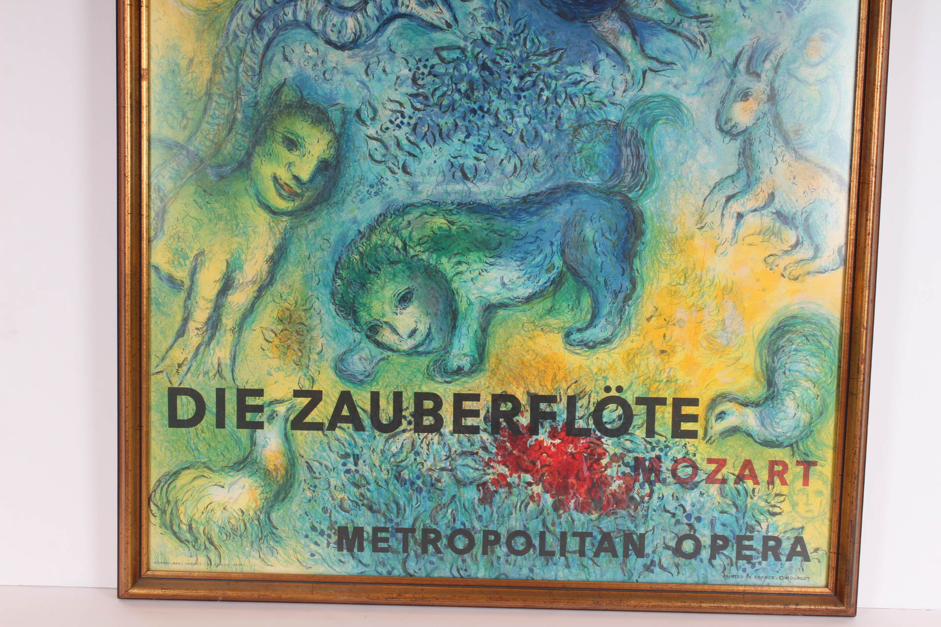 Chagall Die Zauberflote Metropolitan Opera Poster