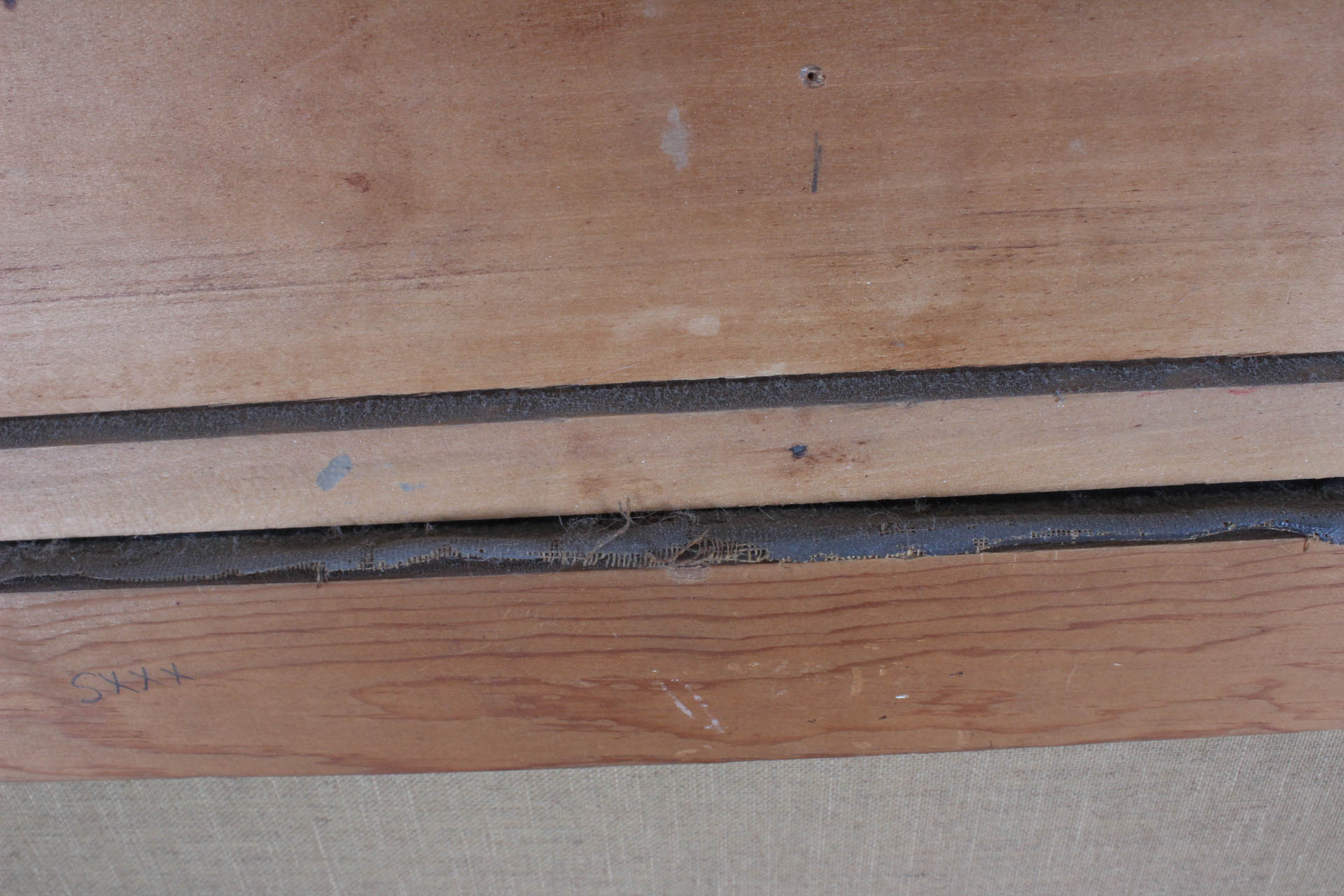 Vintage Oil Painting on Canvas of Boy Harlequin