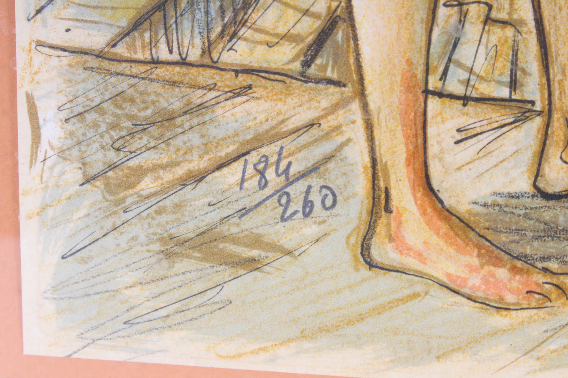 Jacques Lalande Limited Edition Lithograph "Retour de Peche"