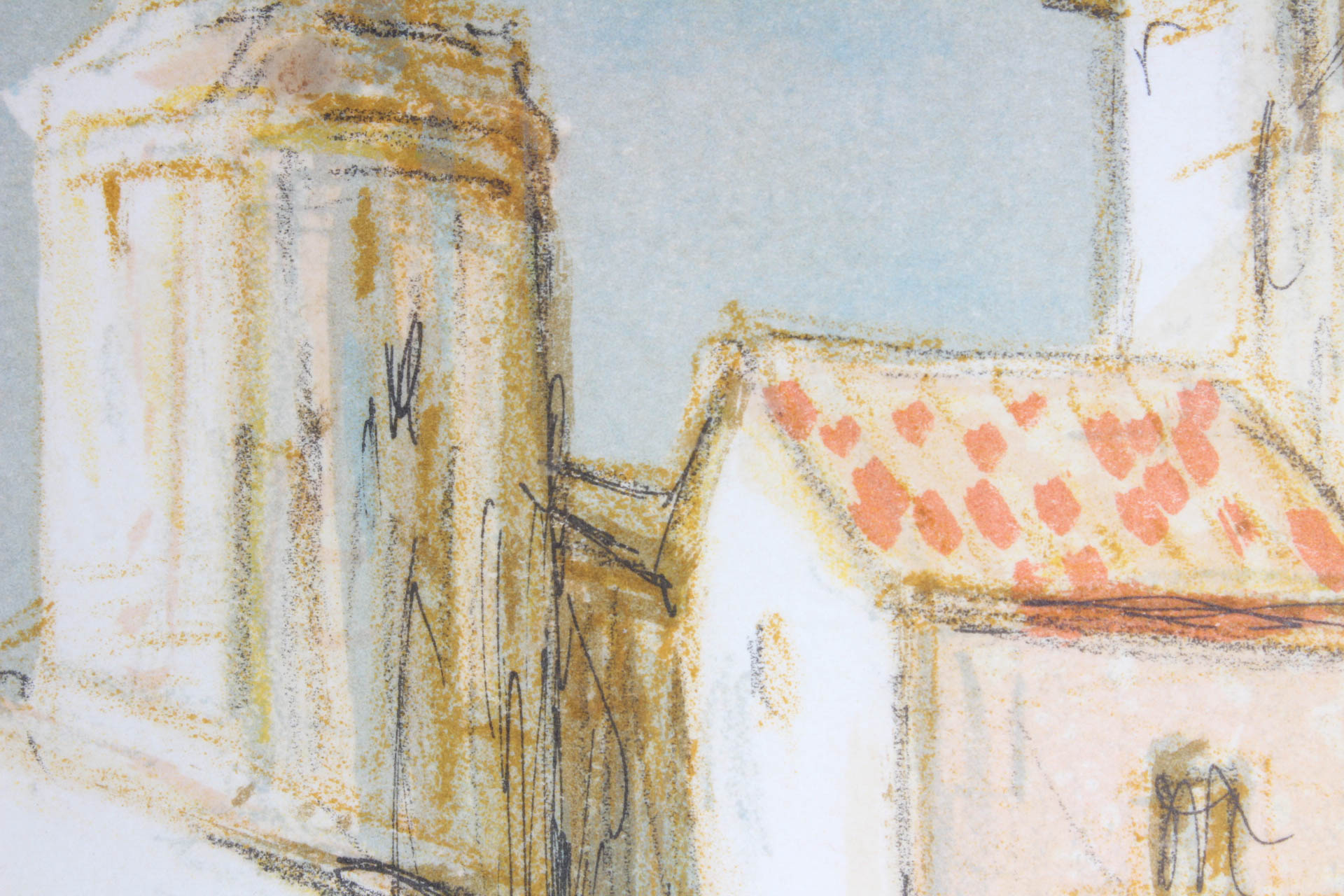 Jacques Lalande Limited Edition Lithograph "Retour de Peche"