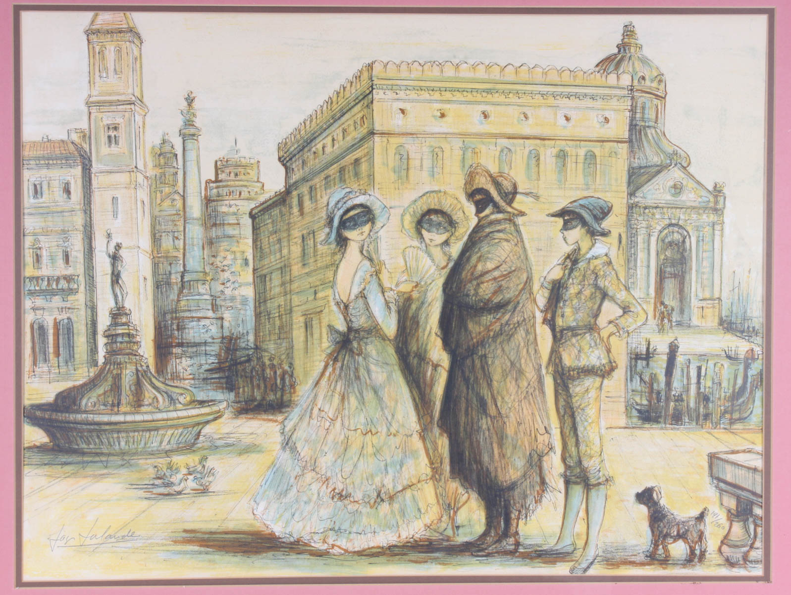 Jacques LaLande Limited Edition Lithograph