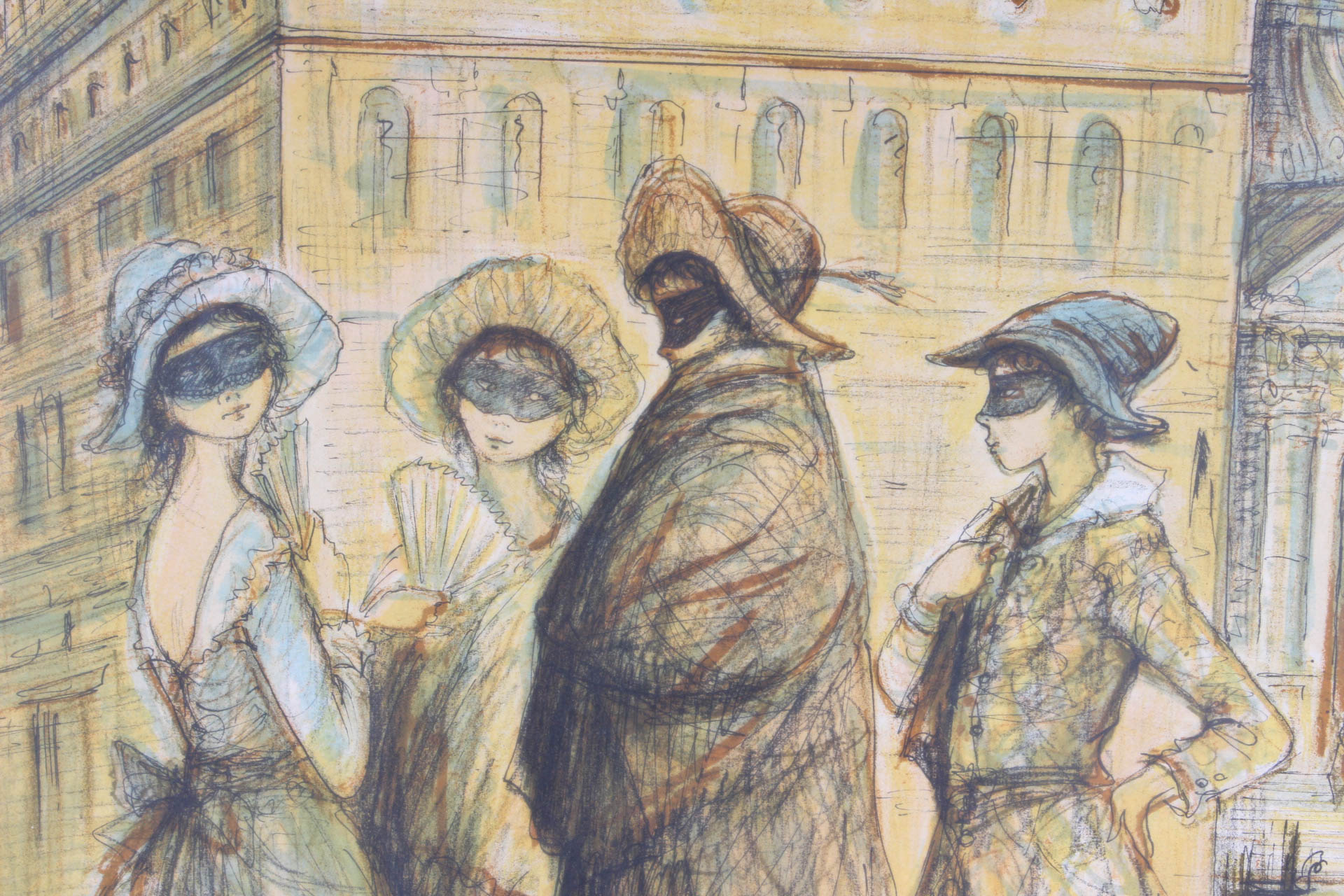 Jacques LaLande Limited Edition Lithograph