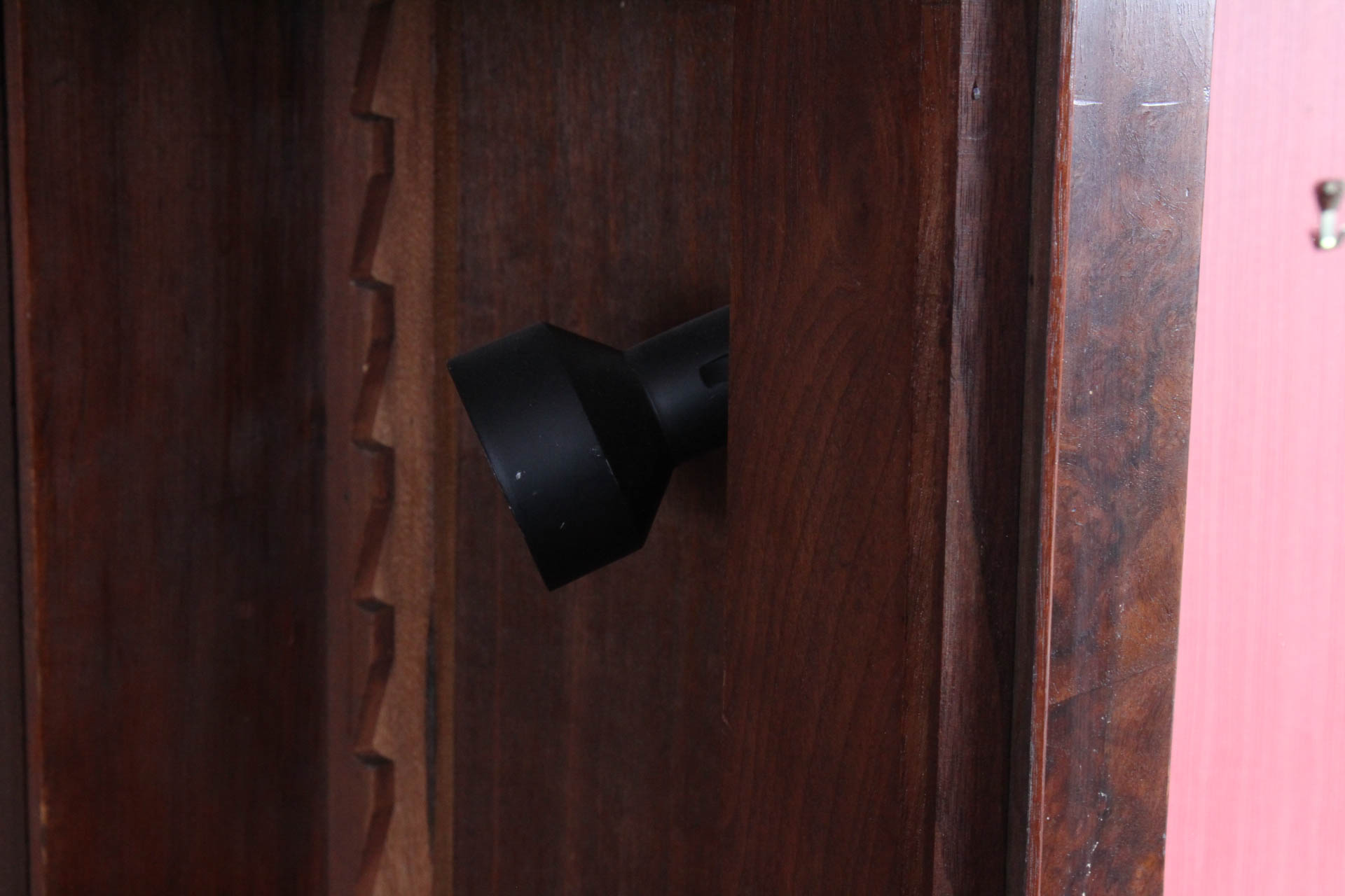 Vintage Florentine Inspired Glass Front Display Cabinet