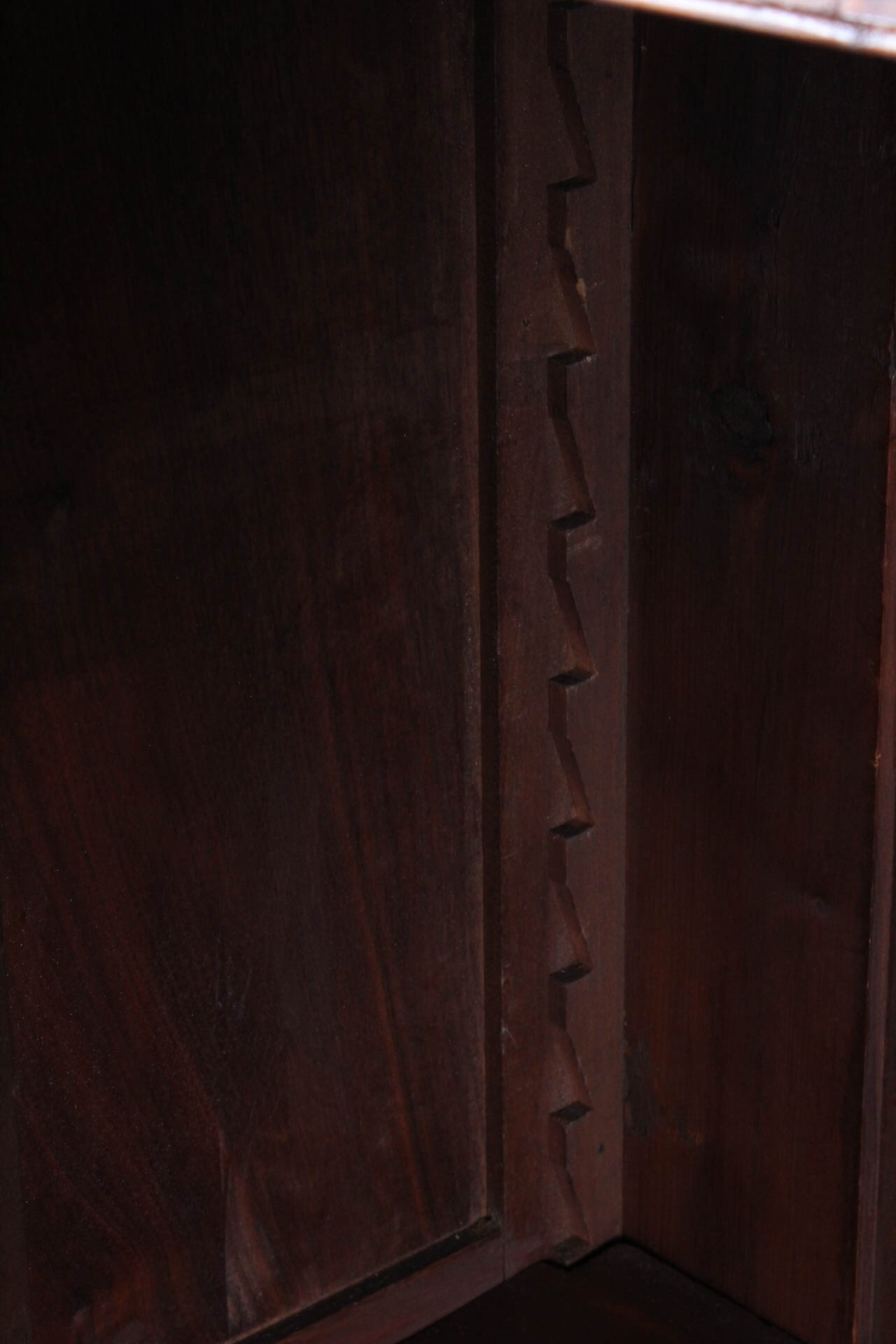 Vintage Florentine Inspired Glass Front Display Cabinet