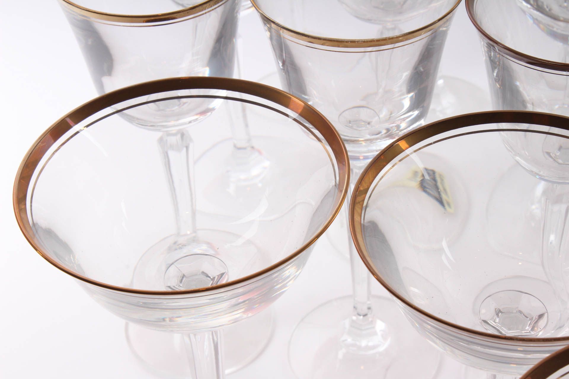 Vintage West German Mikasa "Wheaton" Crystal Stemware