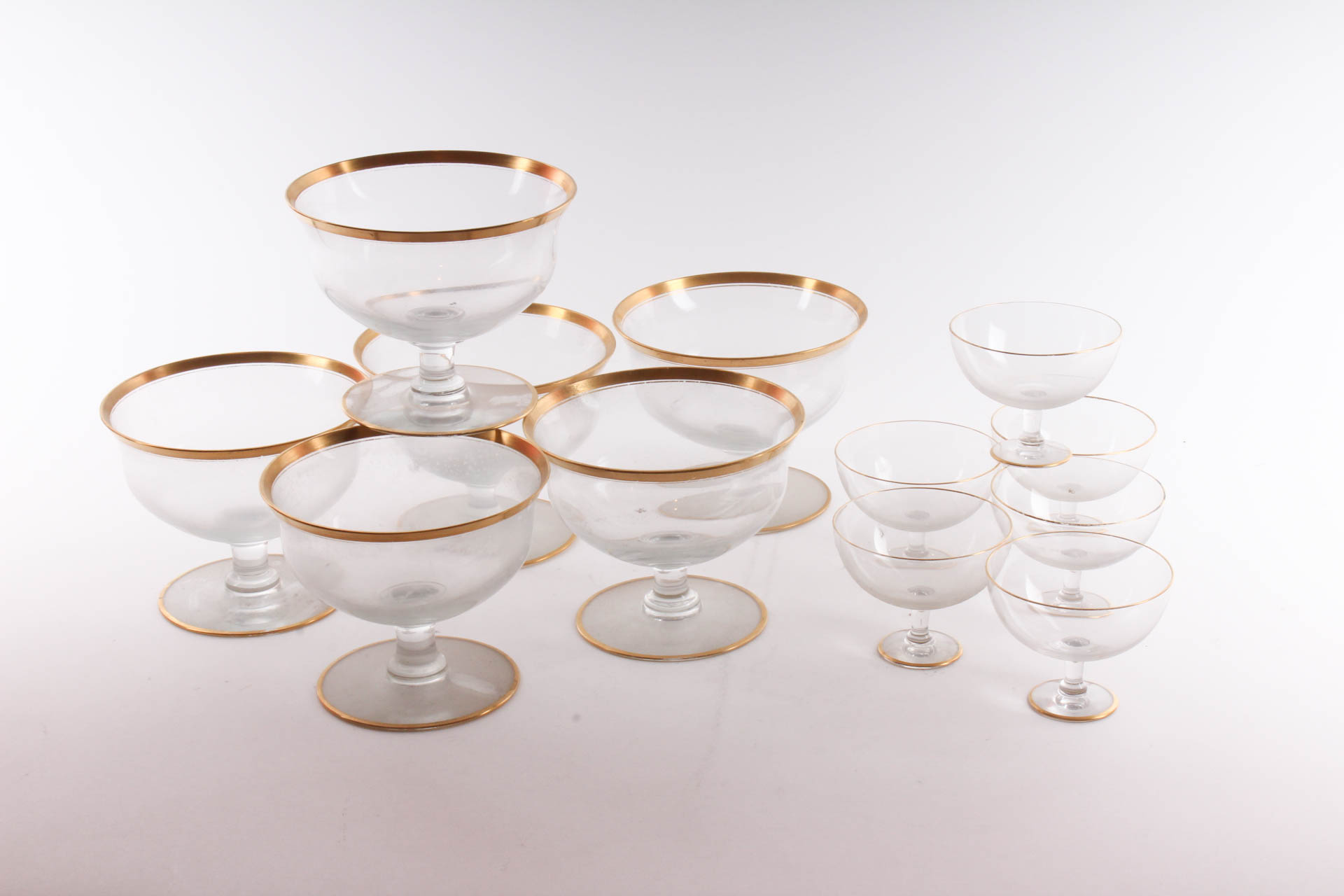 Vintage West German Mikasa "Wheaton" Crystal Stemware