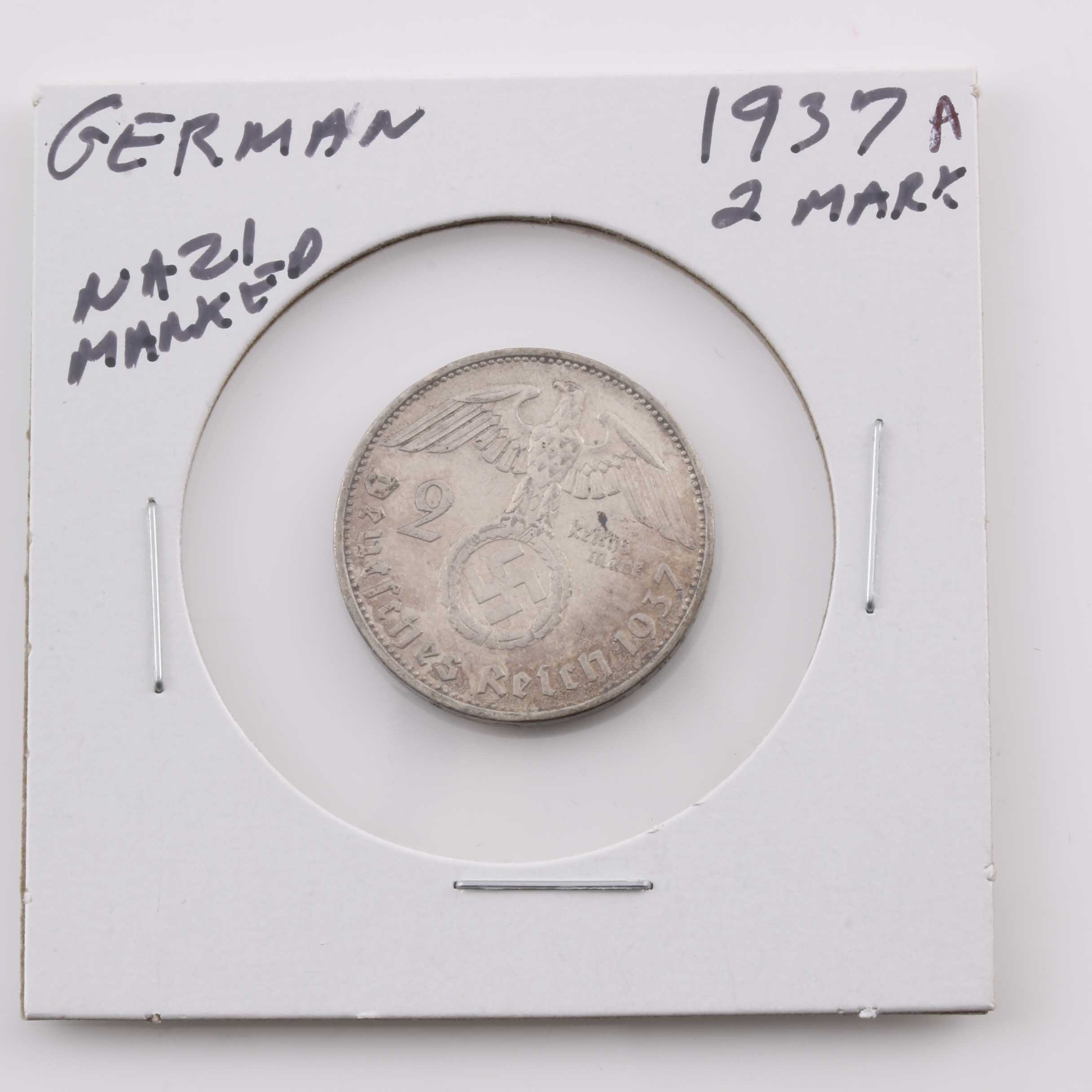 1937 A German Two Mark Coin