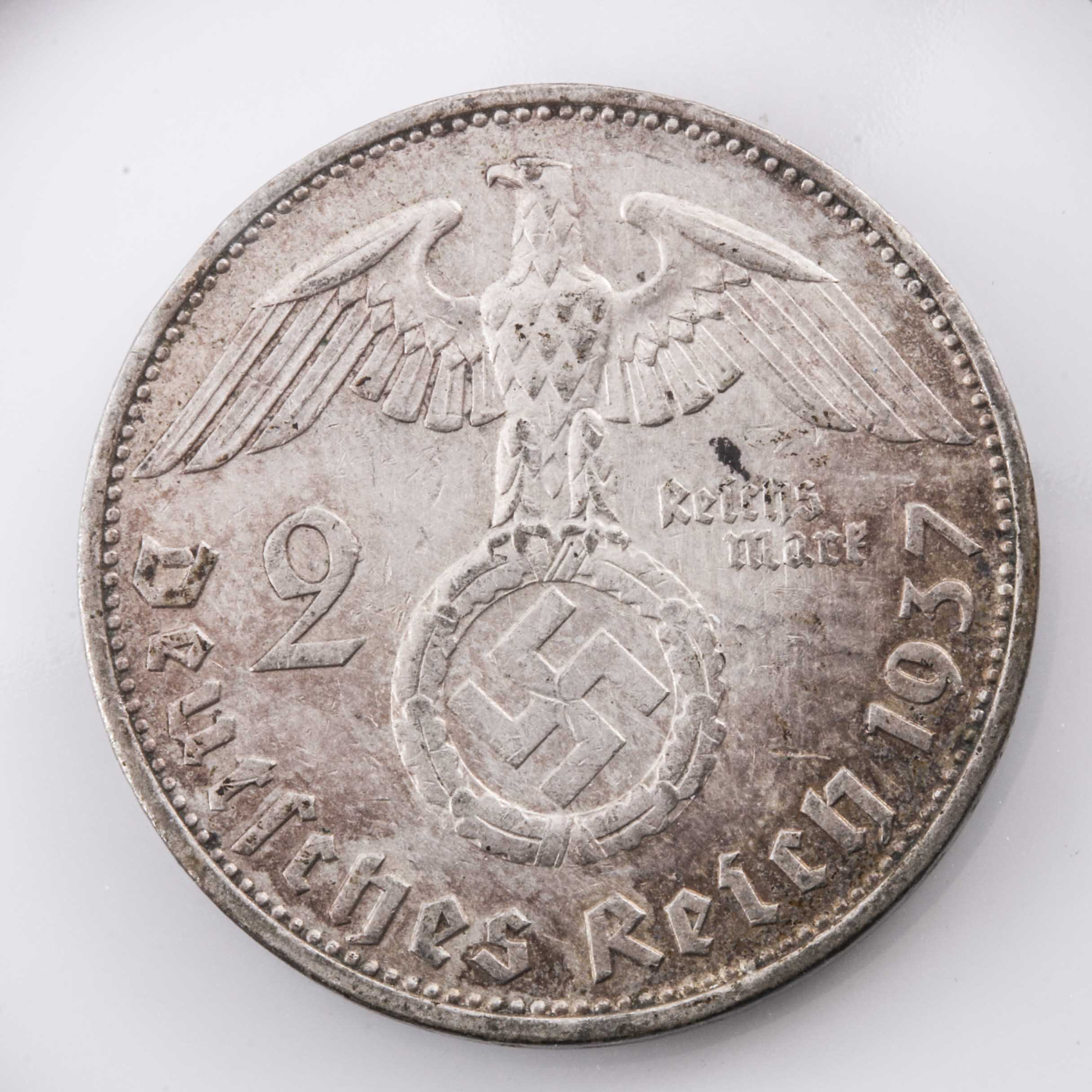 1937 A German Two Mark Coin