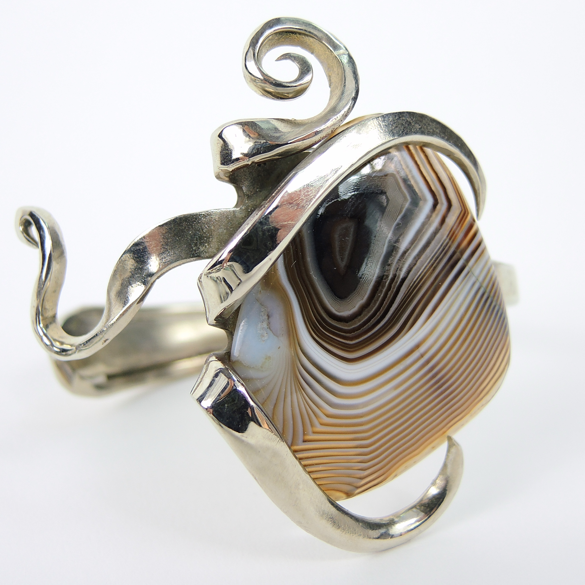 Six Piece Costume Jewelry Collection with Lia Harmon Artisan Bracelet